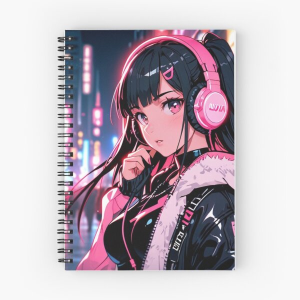 Item preview, Futuristic Anime Portrait | Neon Night City designed and sold by AnimDream .