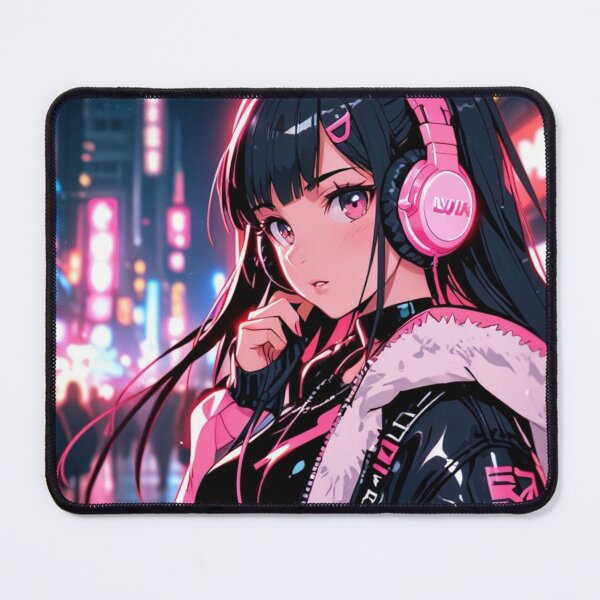 Item preview, Futuristic Anime Portrait | Neon Night City designed and sold by AnimDream .