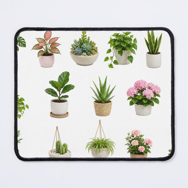 Item preview, Potted Houseplants Monstera Snake Plant Lavender Hanging designed and sold by Rehnair.
