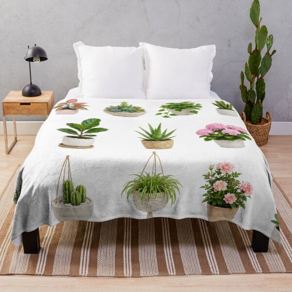 Item preview, Potted Houseplants Monstera Snake Plant Lavender Hanging designed and sold by Rehnair.