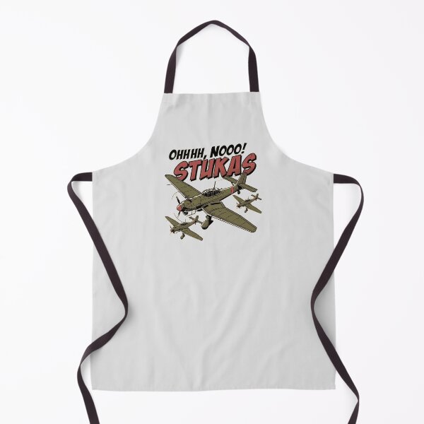 Item preview, Ohhh Nooo Stukas Funny WW2 Dive Bomber Vintage Comic Art designed and sold by KiwiRider.