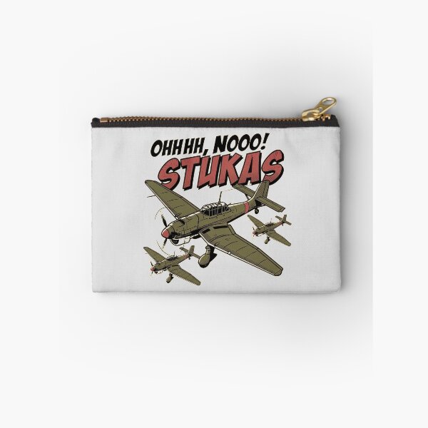 Item preview, Ohhh Nooo Stukas Funny WW2 Dive Bomber Vintage Comic Art designed and sold by KiwiRider.