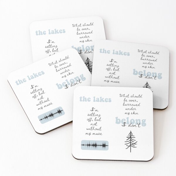 Item preview, The Lakes  Sticker Pack  -  Folklore designed and sold by bombalurina.