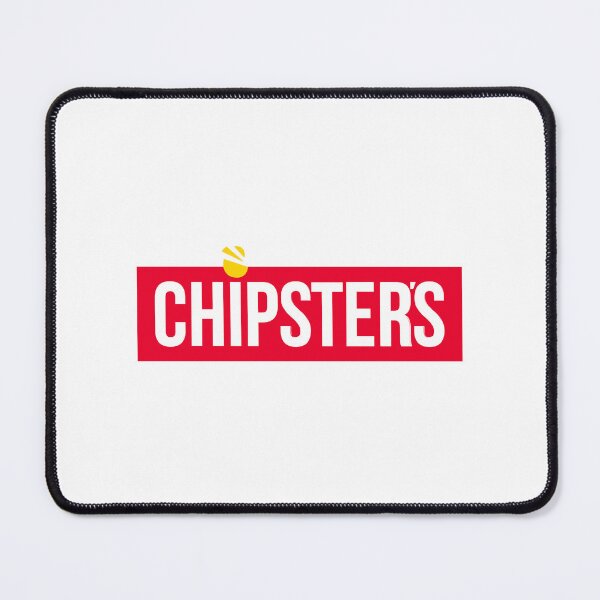Item preview, Chipster's Red Box White Typography Logo designed and sold by febesl.