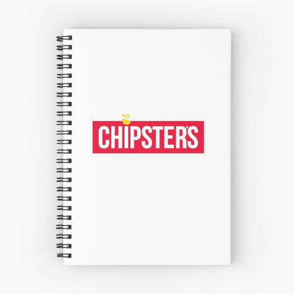 Item preview, Chipster's Red Box White Typography Logo designed and sold by febesl.