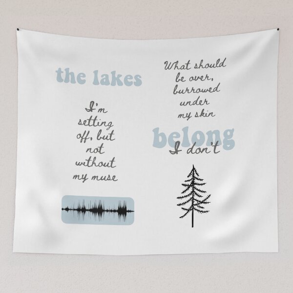 Item preview, The Lakes  Sticker Pack  -  Folklore designed and sold by bombalurina.