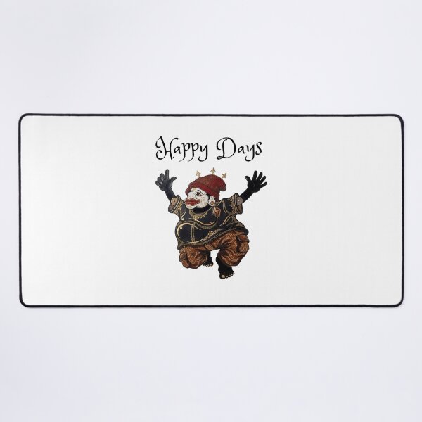 Item preview, enjoy the days with full happiness shadow puppet design designed and sold by THISHAMI.