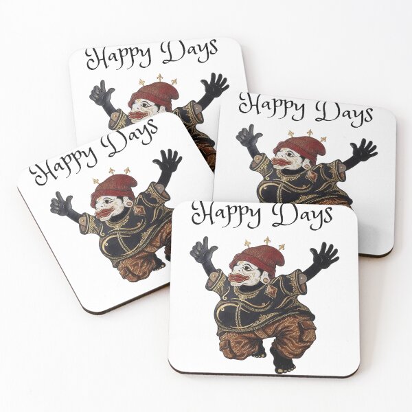 Item preview, enjoy the days with full happiness shadow puppet design designed and sold by THISHAMI.