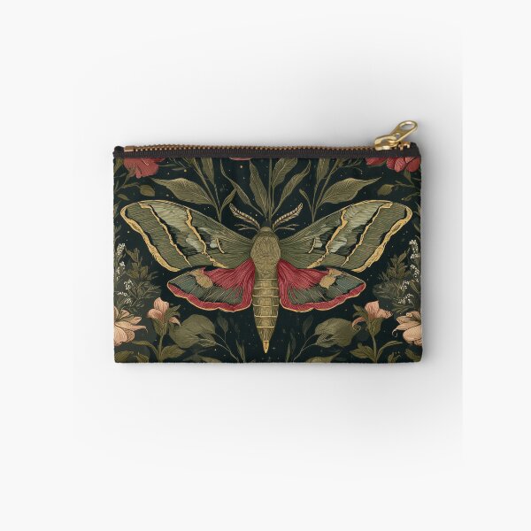 Item preview, Nocturnal Moth Garden Botanical Poster designed and sold by GoodOldPrints4.