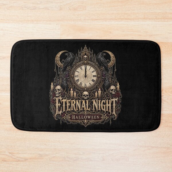 Item preview, HALLOWEEN Eternal Night – Gothic Moon Midnight Sticker designed and sold by ElKesslassy  Daniel.