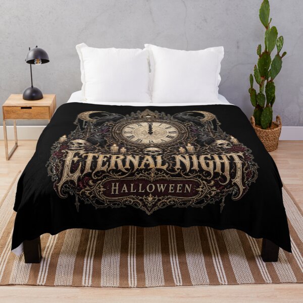 Item preview, HALLOWEEN Eternal Night – Gothic Moon Midnight Sticker designed and sold by ElKesslassy Daniel.