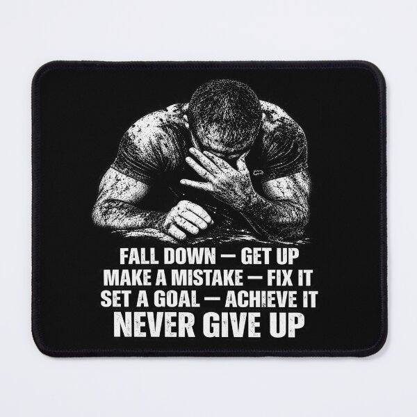 Item preview, Fall Down Get Up Motivation designed and sold by FABIOLA1970.
