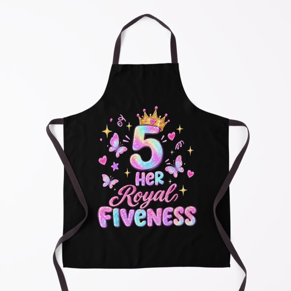 Item preview, Her Royal Fiveness 5Th Birthday Pastel Aesthetic Butterflies designed and sold by ripgoatclothing.