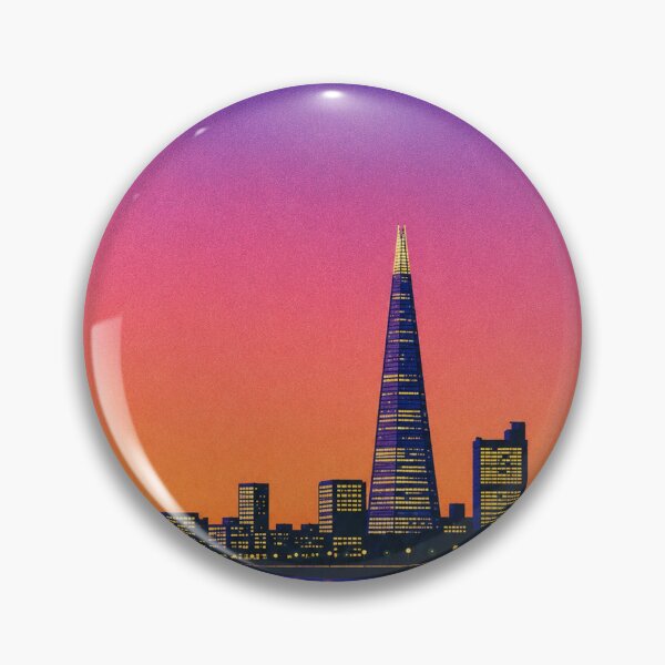 Item preview, The Shard London City Pop designed and sold by Neon-Mama.