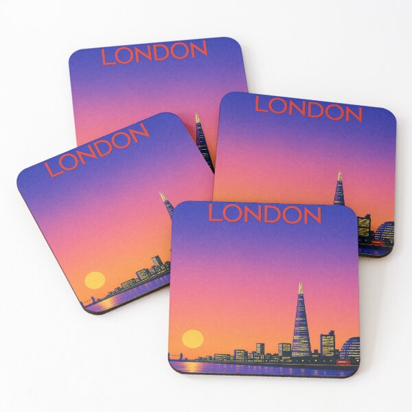 Item preview, The Shard London City Pop designed and sold by Neon-Mama.