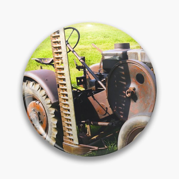 Item preview, 1937 Fendt F18 Dieselross - Vintage German Tractor & Mowing Bar designed and sold by Peter Kraaibeek Art Gallery.