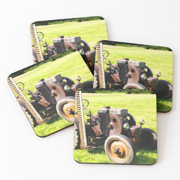 Item preview, 1937 Fendt F18 Dieselross - Vintage German Tractor & Mowing Bar designed and sold by Peter Kraaibeek Art Gallery.