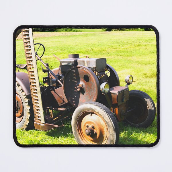 Item preview, 1937 Fendt F18 Dieselross - Vintage German Tractor & Mowing Bar designed and sold by Peter Kraaibeek Art Gallery.