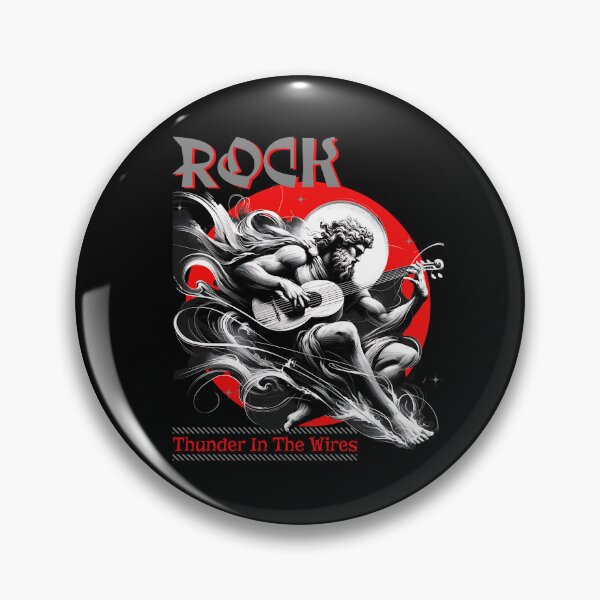 Item preview, ROCK Thunder In The Wires designed and sold by ActOutTees.