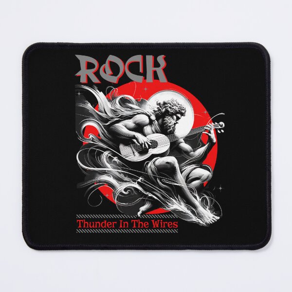 Item preview, ROCK Thunder In The Wires designed and sold by ActOutTees.