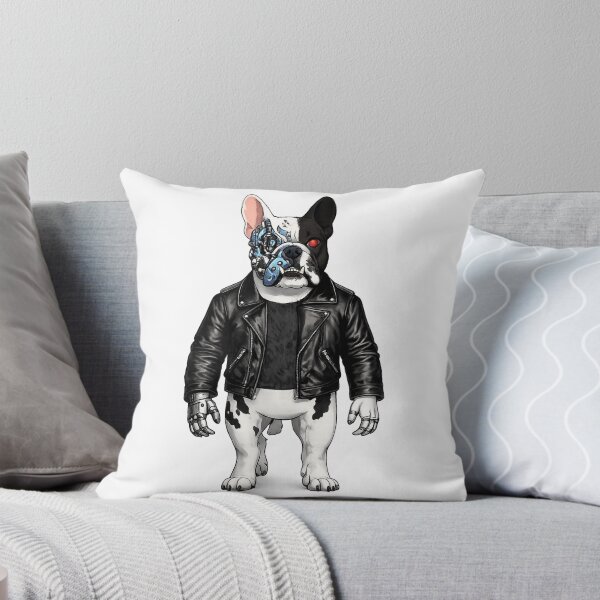 Item preview, Dog with jacket and red eyes designed and sold by donpufanft.