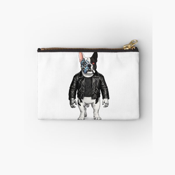 Item preview, Dog with jacket and red eyes designed and sold by donpufanft.