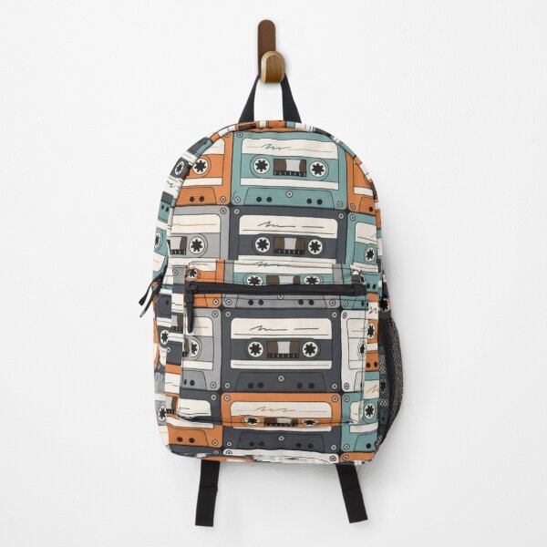 Item preview, Cassette Tape Patterns | Retro Mixtape Shell Grid Art designed and sold by NominalSystems.