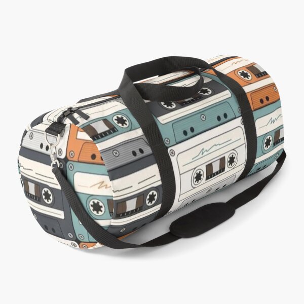Item preview, Cassette Tape Patterns | Retro Mixtape Shell Grid Art designed and sold by NominalSystems.