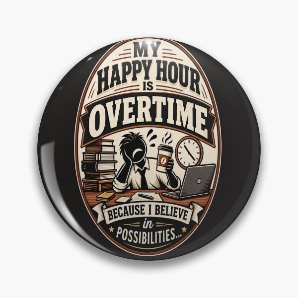 Item preview, My Happy Hour Is Overtime designed and sold by FABIOLA1970.