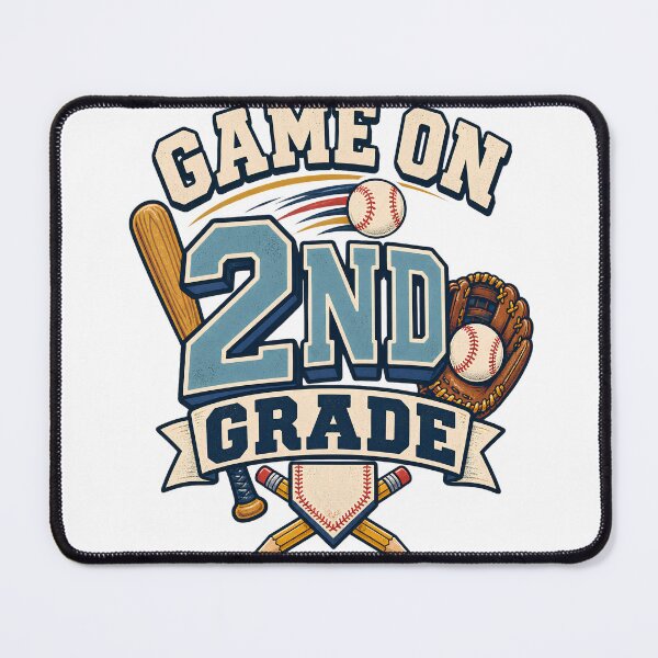 Item preview, 2nd Grade Baseball , Back to School Baseball Drip Ice Cream Game On, Second Grade Student Gift, Kids Graphic Tee designed and sold by OUICHA.