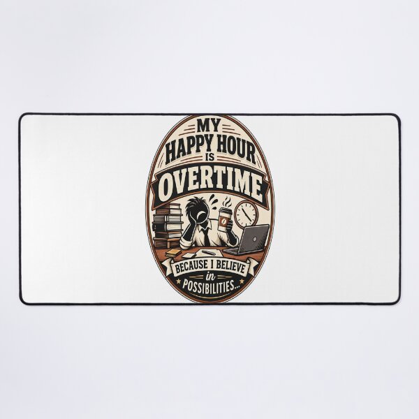 Item preview, My Happy Hour Is Overtime designed and sold by FABIOLA1970.