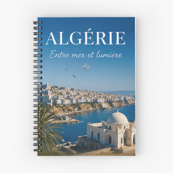 Item preview, Algiers Bay, Algeria Travel Poster — Between Sea and Light designed and sold by Louise2026.