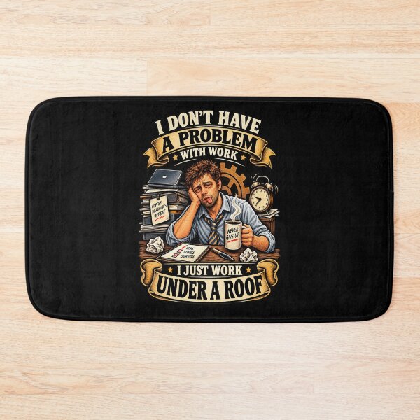 Item preview, Funny Work Burnout Under A Roof designed and sold by FABIOLA1970.