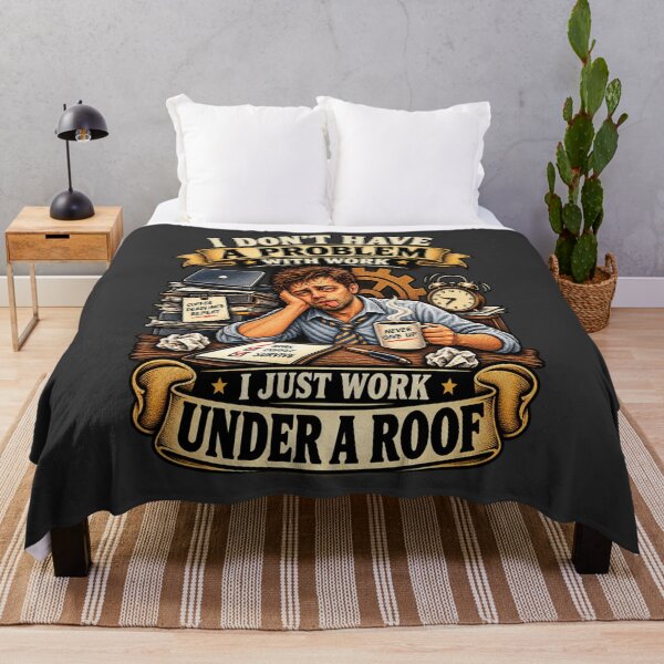 Item preview, Funny Work Burnout Under A Roof designed and sold by FABIOLA1970.
