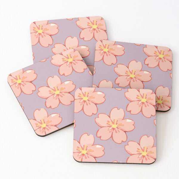 Item preview, Sakura Cherry Blossom Pattern – Soft Pink Japanese Flowers 7 designed and sold by SimplePoDesign.
