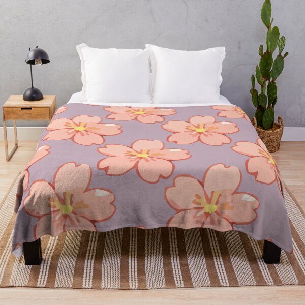 Item preview, Sakura Cherry Blossom Pattern – Soft Pink Japanese Flowers 7 designed and sold by SimplePoDesign.