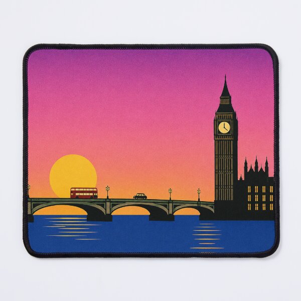 Item preview, London City Pop at Sunset designed and sold by Neon-Mama.