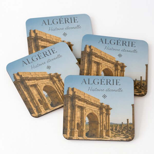 Item preview, Roman Ruins of Algeria — Eternal History Heritage Poster designed and sold by Louise2026.