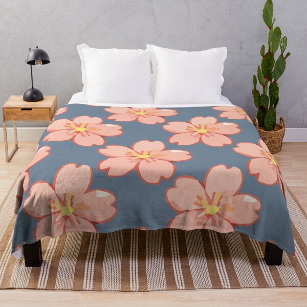 Item preview, Sakura Cherry Blossom Pattern – Soft Pink Japanese Flowers 8 designed and sold by SimplePoDesign.