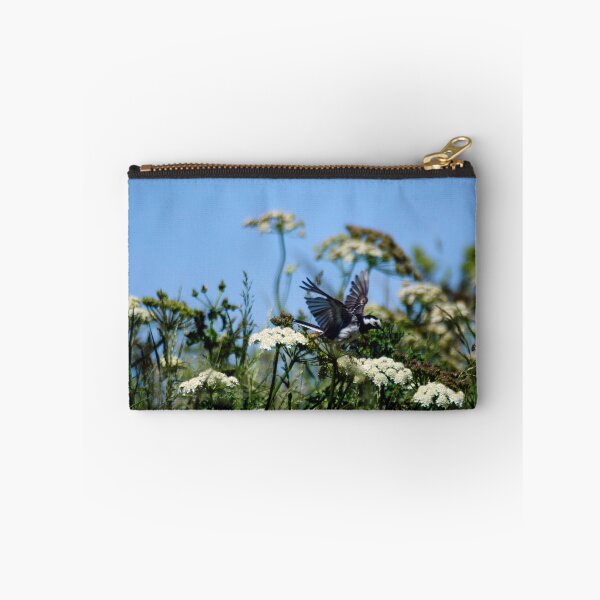 Item preview, Pied Wagtail in flight Scotland UK designed and sold by emergentdesigns.