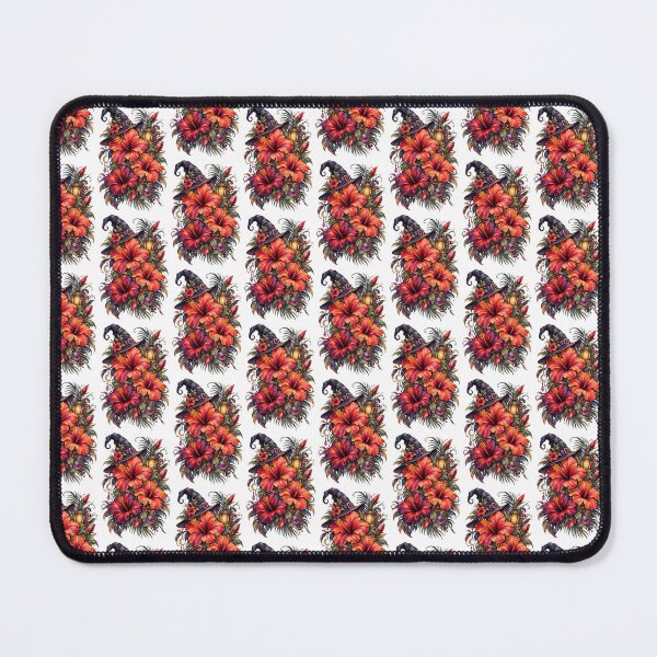 Item preview, Witchy Hibiscus | Halloween Tropical Floral Art | Botanical Flower Illustration designed and sold by Nolmo.