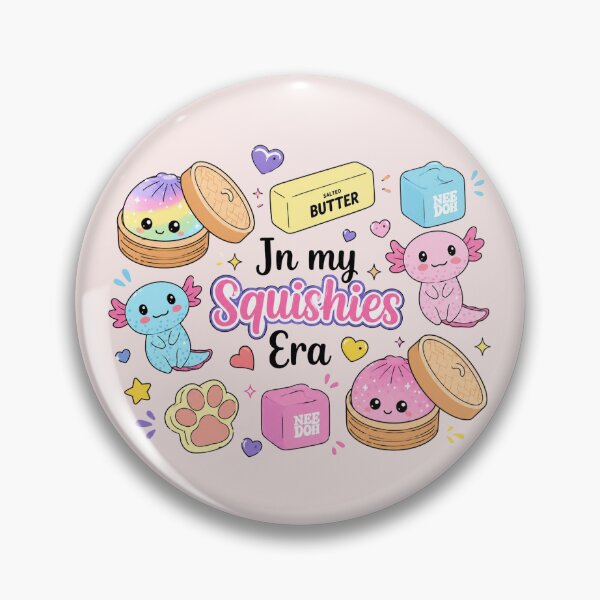 Item preview,  In My Squishies Era, Rainbow Bubble Letter, Cute Kawaii, Dumpling designed and sold by Quiajia.