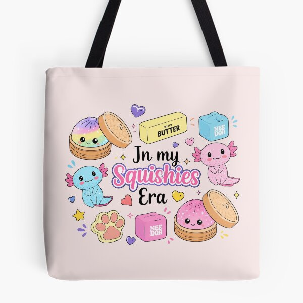 Item preview,  In My Squishies Era, Rainbow Bubble Letter, Cute Kawaii, Dumpling designed and sold by Quiajia.