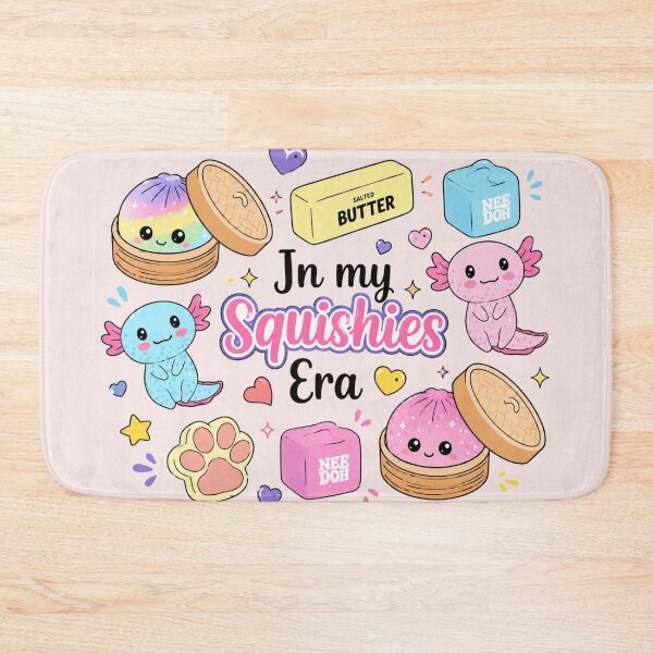Item preview,  In My Squishies Era, Rainbow Bubble Letter, Cute Kawaii, Dumpling designed and sold by Quiajia.
