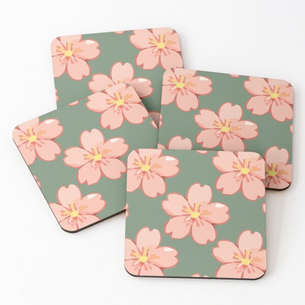 Item preview, Sakura Cherry Blossom Pattern – Soft Pink Japanese Flowers 9 designed and sold by SimplePoDesign.
