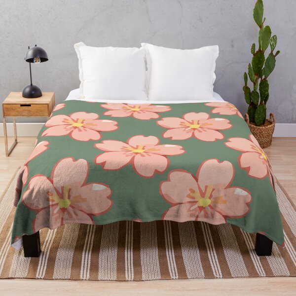 Item preview, Sakura Cherry Blossom Pattern – Soft Pink Japanese Flowers 9 designed and sold by SimplePoDesign.