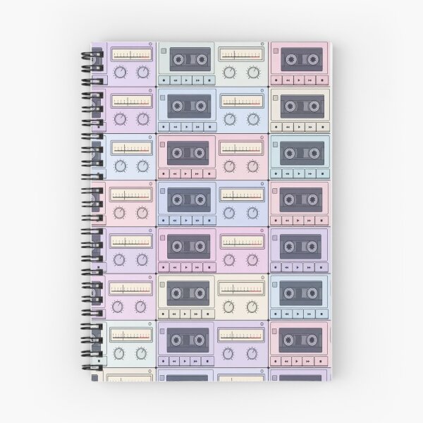 Item preview, Vaporwave Tape Deck Patterns | Pastel Retro Hi Fi Faceplates designed and sold by NominalSystems.