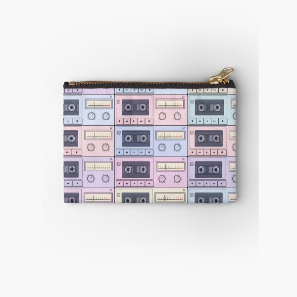 Item preview, Vaporwave Tape Deck Patterns | Pastel Retro Hi Fi Faceplates designed and sold by NominalSystems.