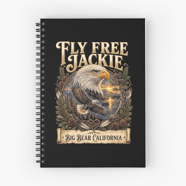 Item preview, Fly Free Jackie Big Bear Bald Eagle Memorial designed and sold by hemagamo.