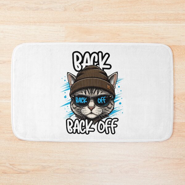 Item preview, Sarcastic Cool Cat Back Off Beanie Sunglasses designed and sold by WelLarsDigitals.